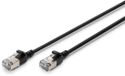 Digitus DK-1632-A-015S-BL netwerkkabel Zwart 1,5 m Cat6a F/FTP