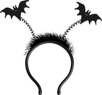 Folat Tiara Vleermuizen - Halloween BoOo! - Zwart