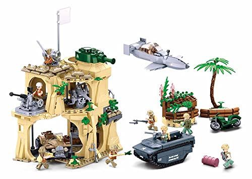 Sluban Klemmbausteine M38-B111 WWII-Battle of Iwo Jima