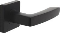 INTERSTEEL Deurkruk Muiden op vierkant rozet 7mm nokken mat zwart