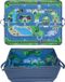 OEM BeiJingLiangPinJiaZuoKeJiWenHuaFaZhanYouXianGongSi Auto-organizer en speelmat met straatmotief - Opbergdoos en opvouwbare mat voor kinderspeelgoed - Veilige bevestiging in de auto - 91cm x 72cm Auto tafel