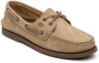 Sperry Authentic Original 2 EYE Tan Distress Boat Shoes - Tan - Maat 43