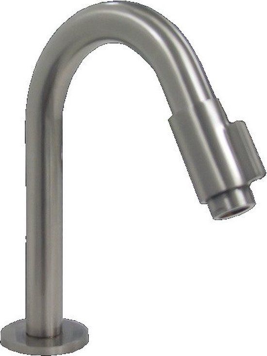 Best Design Ore Dimpel RVS Toiletkraan - Inbouw - Modern - 8cm uitloop - 2 jaar garantie