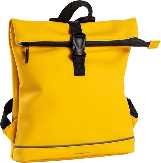 Daniel Ray Jefferson Rolltop Rugzak Waterproof - Geel - 8L