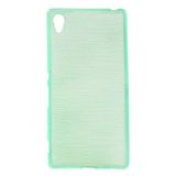 LD Case A000326 Back Cover geborsteld voor Sony Xperia Z4, turquoise
