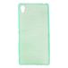 LD Case A000326 Back Cover geborsteld voor Sony Xperia Z4, turquoise