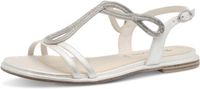 Tamaris - Dames - Sandalen - Wit - Maat 38