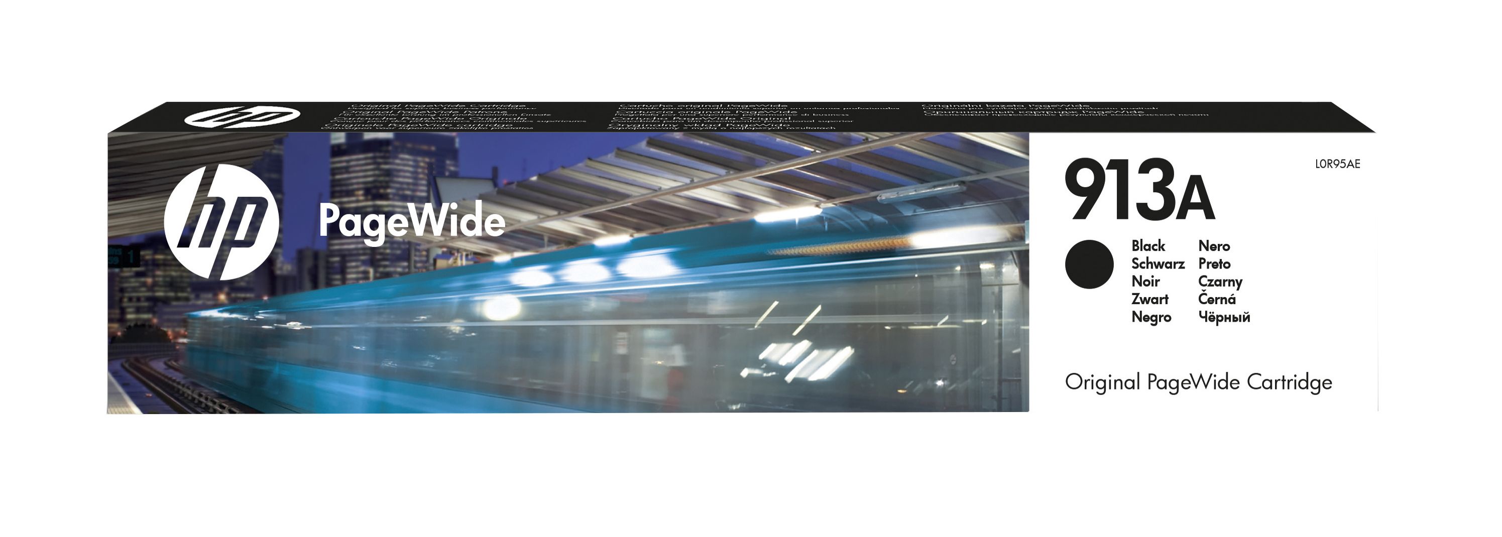 HP 913A Zwarte PageWide Cartridge - Origineel - 3500 Pagina's - L0R95AE