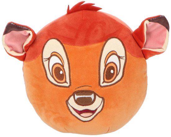 4KidsOnly Disney Bambi Squishy 22 cm - Knuffel - Zachte stof - Oranje