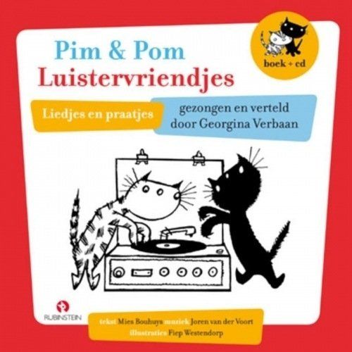 HEARTSELLING Pim & Pom Luistervriendjes - Boek En Cd