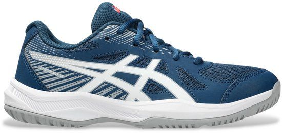 Asics Upcourt 6 Blauwe Lage Sneakers Vrouwen Maat 39