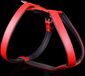 Dog's Companion Leren Harnas - 71-84 cm - Rood