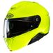 HJC i91 Fluo Geel Systeemhelm Maat S