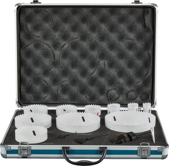 Makita D-75764 Gatenzaagset 13-delig - Metaal - 22-127mm