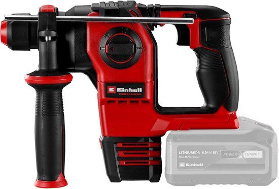 Einhell HEROCCO 18/20 Li Solo - Accu Boorhamer - 18V - 2.2J - Koolborstelloze motor - SDS plus - Excl. accu en lader