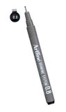Artline EK-238 - Fijnschrijver - Zwart, Grijs, Metallic