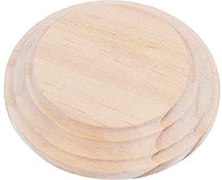 INNSPIRO Basis van massief grenenhout, rond, 8 cm