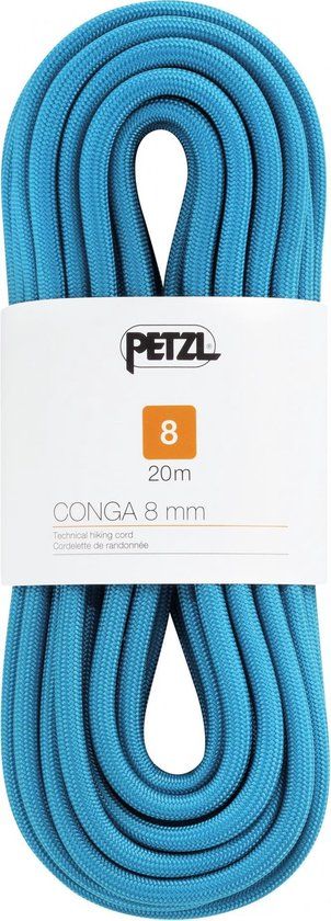 Petzl Conga Rope 8mm x 20m - Blue