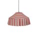 NOBODINOZ - Abat-jour Vibes - Rouge - Voile de coton bio