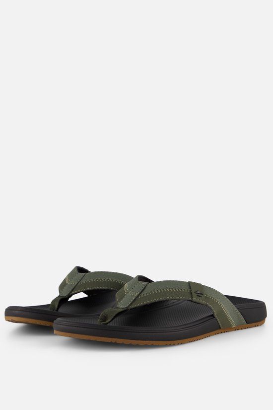Reef Cushion Phantom 2.0 Heren Teenslippers - Zwart/Olijfgroen - Maat 45