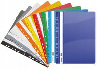Donau A4 PVC Insteekmap Geel - 10 stuks