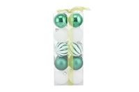 Nataluna L. Kruidnageltjes wit/groen ballen 6 cm 20 stuks