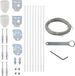 vidaXL Balkonscherm accessoireset 29-delig
