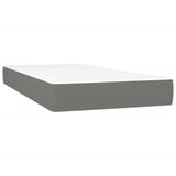VidaXL Matras met binnenvering tweepersoons 120 x 190 cm grijs