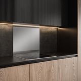Saint Gobain Achtergrond voor afzuigkap van glas, gespiegeld, met digitale druk, email, 45 x 90 cm