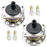 Fesuda VKBA3576 wiellager wielnaaf 2 stuks wiellagerset geschikt voor Ford Mondeo III/III Limousine/III Turnier 2000-2007, Jaguar X-Type I 2001-2009