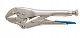 HOGERT Pince de serrage 250mm, Mâchoires droites - Idéal pour le soudage