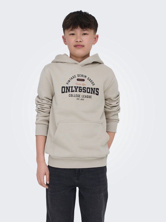 ONLY&SONS - OSJCERES REG VINTAGE PRINT HOOD SWT NOOS - Jongens - Sweaters