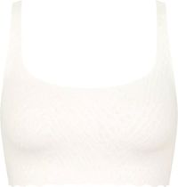 Sloggi Women ZERO Feel Bliss Top - Bralette - Wit - Maat XL