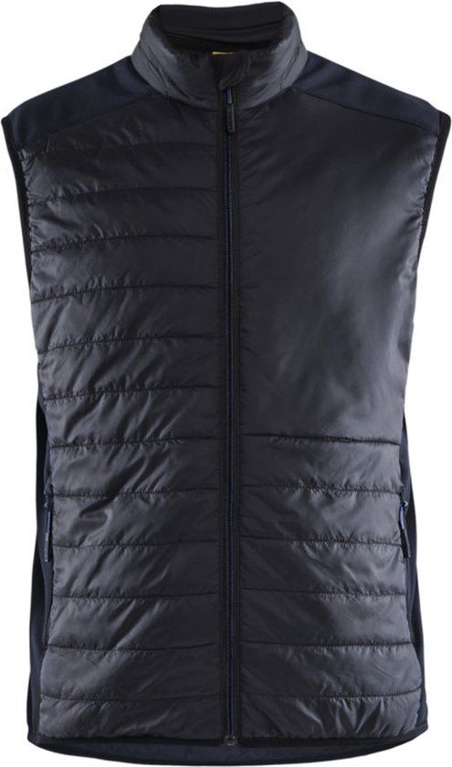 Blåkläder Gevoerde bodywarmer 3863-2030 - Zwart/Donker marineblauw - 4XL