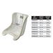Asiento OMP OMPKK0503231 zetelkaar, zwart, breedte 31 cm