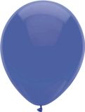Merkloos / Sans marque Haza-Witbaard 40x Donkerblauwe ballonnen 30 cm