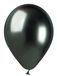 Pack Ciao Pack 50 balloons metallized in natural latex Premium Quality G120 (Ø 33cm / 13"), black metallized
