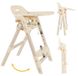 StarTech 6-in-1 kinderstoel - Hoogstoel en barkruk - Beige