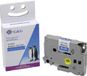 G&G Labeltape BB-B-G-535 Compatibel met Brother TZe-535, Blauw/Wit, 12mm x 8m