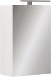 Vicco Lavio Badkamerspiegelkast – 40 x 60 cm met LED-verlichting Wit