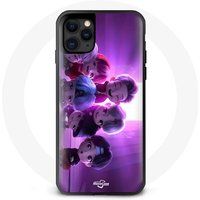 Maniacase Hoesje voor Iphone 12 Pro Max BTS TinyTAN Animatie Poster RM Jin Suga J-Hope Jimin V Et Jungkook Mic Drop