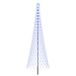 vidaXL LED Kerstboom 400 cm Blauw