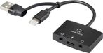 Renkforce RF-AA-200 2.0 Externe geluidskaart Zwart