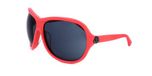 Moncler ML0284 Lunettes de soleil femme - Rouge, Plastique, Papillon