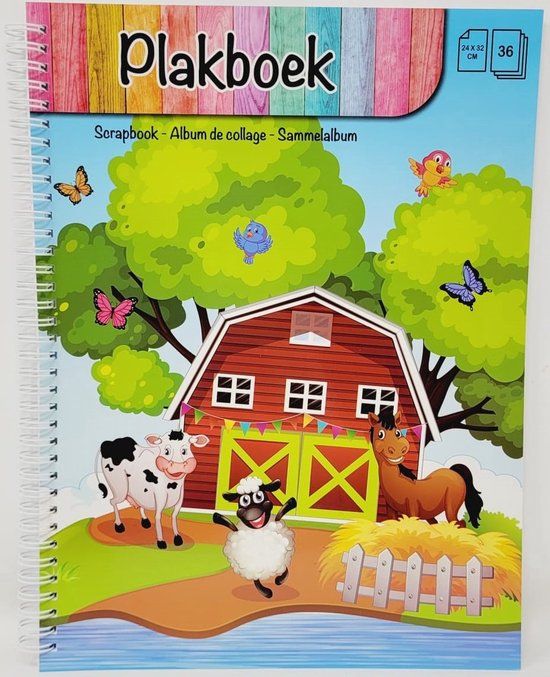 Dutch Crafts Plakboek 24x32cm 36 vel FSC