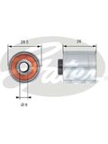 GATES PowerGrip spanrol T42148