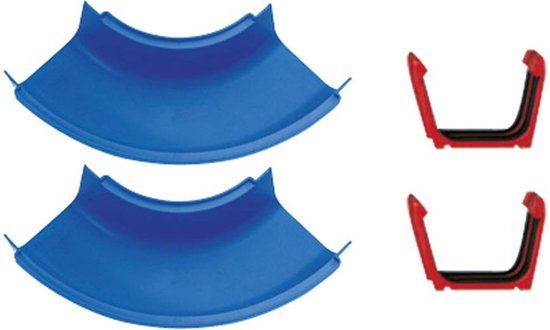 AquaPlay Gebogen secties - Set van 2 - Uitbreiding - Waterbaanaccessoires