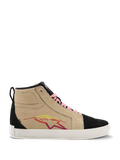 Alpinestars Ride-63 Canvas Beige Black White Motorcycle Shoes