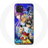 Maniacase Tasje voor Samsung Galaxy A03 The Knights of the Zodiac Anime Cult Saint Seiya Manga