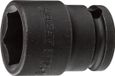 Hazet - Krachtdop zeskant 3/8 " 17 mm